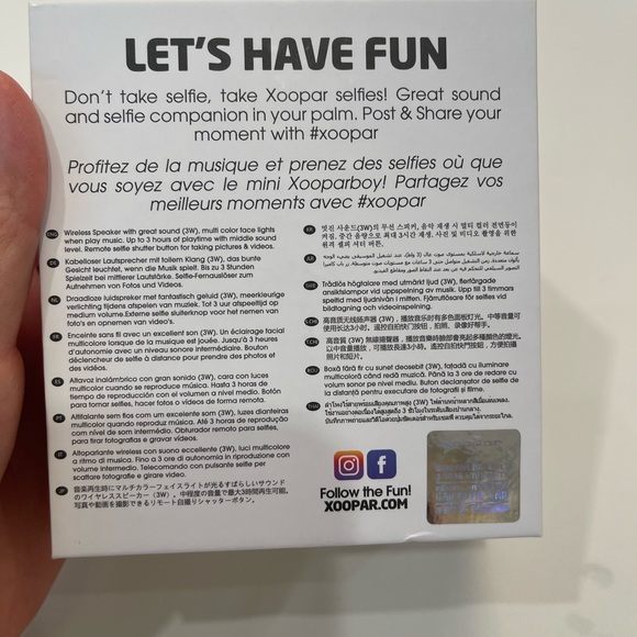 Audemars Piguet Rare Bluetooth-Xoopar Boy Mini Speaker Brand New - Picture 3 of 6